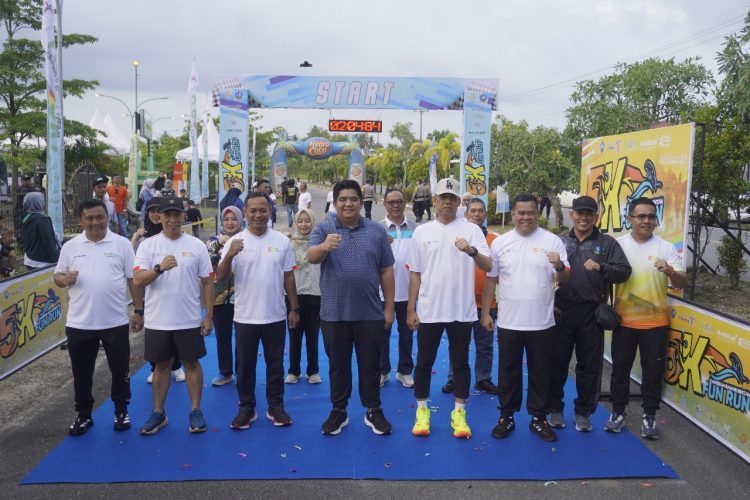 Bersama Bupati dan FKPD Bintan, Dandim 0315/Tanjungpinang Sertai Ajang Museum Bahari Bintan Fun Run 5K