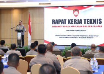 Kapolda Kepri Buka Rakernis Fungsi Teknis Samapta T.A 2025:Samapta Adalah Tulang Punggung Kepolisian