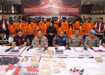 Ungkap 26 Kasus Narkotika, Polda Kepri: Musnahkan Barang Bukti Dan Selamatkan 100 Ribu Jiwa