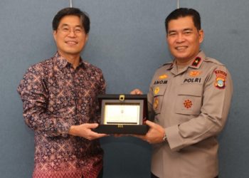 Wakapolda Kepri Terima Dirjen Kotra, Bahas sinergi Cegah TPPO Dan Peredaran Rokok Ilegal