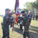 Satbrimob Polda Kepri Gelar Upacara Serah Terima Bendera Lambang Duaja Dan Pisah Sambut Komandan Satbrimob Polda Kepri
