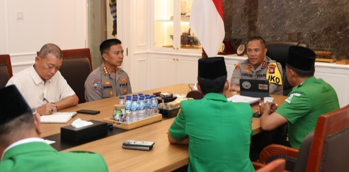 Kapolda Kepri: Terima Audensi Gerakan Pemuda Ansor Kepri