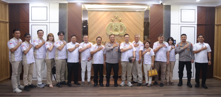 Kapolda Kepri: Terima Audensi Pengurus Gema Sadhana