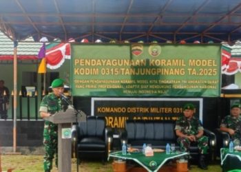 Tingkatkan Profesionalisme, Kodim/0315 Tanjungpinang Gelar Acara Pendayagunaan Koramil Model Sebagai Langkah Strategis