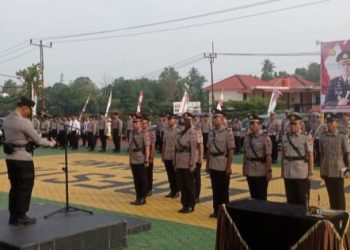 Acara Sertijab Sejumlah Pejabat Utama, Dan Daftar Rotasinya Jabatan di Pimpin Langsung Oleh Kapolresta Tanjungpinang