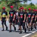 Sebanyak 2.211 Peserta Yang Tergabung Dalam 201 Tim, Ikut Memeriahkan Gerak Jalan Tri Lomba Juang di Bintan