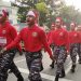 Momentum Hari Kemerdekaan Republik Indonesia, Diadakan Gerak Jalan di Kota Tanjungpinang, Masyarakat Antusias Ikut Memeriahkan