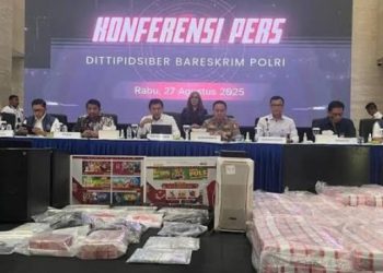 Tumpukan Uang Rp 90,6 M Hasil Sita Rekening Judol, Bareskrim: Pamerkan Barang Bukti