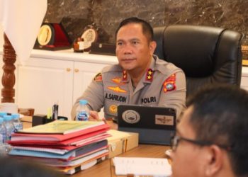 Kapolda Kepri Terima Kunjungan Silaturahmi Kepala Badan Karantina Provinsi Kepri