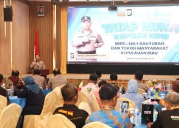 Kapolda Kepri, Gelar Tatap Muka Dengan Paguyuban Dan Tomas Perkuat Sinergi