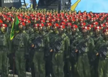 Memperingati Hari HUT TNI ke-80 Tahun di Jakarta Pusat (MONAS)