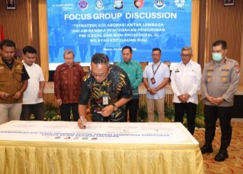 Polda Kepri: Gelar FGD Perkuat Kolaborasi Antara Lembaga Dalam Pencegahan Pengiriman PMI Ilegal