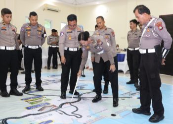 Polda Kepri: Gelar Tactical Floor Game (TFG) Pra Operasi Zebra Seligi