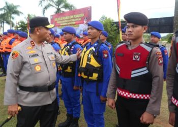 Polda Kepri: Siaga Personel Dan Kirim Bantuan  Untuk Korban Bencana