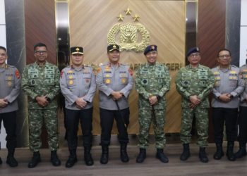 Kapolda Kepri: Irjen Pol Asep Safrudin, Terima Kunjungan Silaturahmi Pangkoarmada I