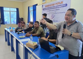 PT, Suwarna Cahaya Semesta: Konsultasi Publik Studi Amdal Pembersihan Dan Pemanfaatan Hasil Sedimentasi Laut