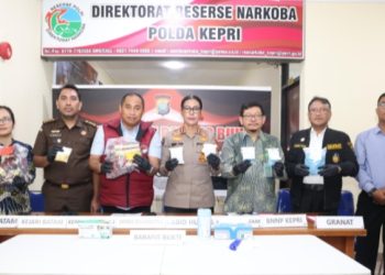 Polda Kepri: Musnahkan Barang Bukti Narkotika Hasil Ungkap Kasus Periode November-Desember 2025