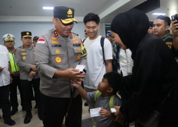 Kapolda Kepri: Bagikan Tiket Mudik Gratis, Wujud Kepedulian Untuk Masyarakat