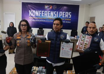 Polda Kepri: Berhasil Ungkap Dugaan Jaringan Tindak Pidana Perjudian Online Internasional Dikelola WNA di Batam