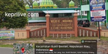 Renovasi Masjid di Jalan Ahmad Yani Tanjungpinang Dipertanyakan, Menuju Tempat Ibadah Yang Nyaman
