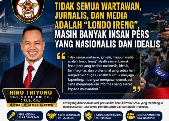 Ketua Umum DPP AKPERSI Tegaskan Wartawan Nasionalis Masih Mendominasi Dunia Pers Indonesia