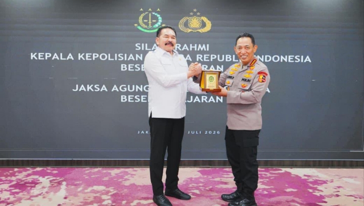 Kapolri dan Jaksa Agung Perkuat Sinergitas Penegakan Hukum, Pastikan Soliditas Institusi