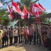 Ditreskrimsus Polda Kepri Bersama Masyarakat Pasang Bendera Merah Putih Dalam Rangka HUT RI KE-81 Tahun 2026
