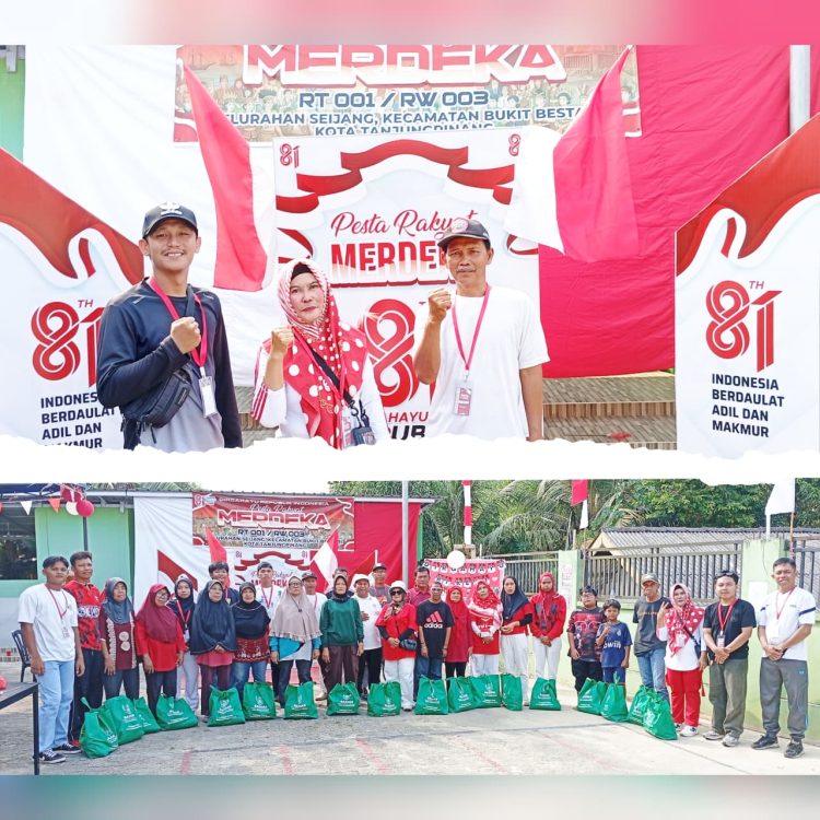 Semarak HUT RI ke-81, Warga RT 01/RW 03 Kendal Sari Gelar Beragam Permainan Pesta Rakyat
