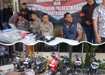 Polresta Tanjungpinang Ungkap Pelaku Pencurian Kabel, Kerugian di Taksir Mencapai 1 Miliar